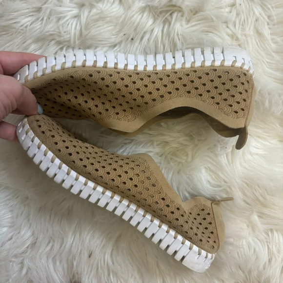 ILSE JACOBSEN HORNBAEK Women's Tulip 139 Flat | Slip-On Low-Top tan sz 8.5-9 - Picture 4 of 11